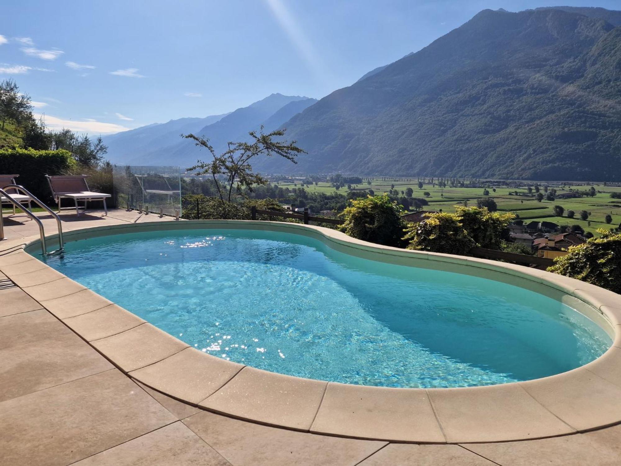Apartment Valley View Pool Apartment By Interhome Ardenno Kültér fotó